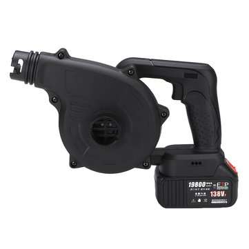 128VF 19800mAh 220V Electric Cordless Blower Stepless Speed Change Lithium Battery Sucking Dual-use