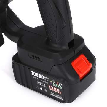 128VF 19800mAh 220V Electric Cordless Blower Stepless Speed Change Lithium Battery Sucking Dual-use