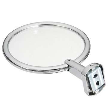 12CM Silver Wall Mounted Chrome Towel Ring Hand Rack Holder