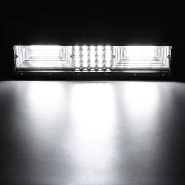 12Inch 204W LED Work Light Bars Combo Beam IP68 Waterproof Pure White DC 10-30V for Off Road Truck S