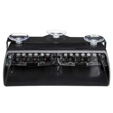 12LED RGB 12V 36W Car Auto Windshield Dashboard Emergency Warning Lamp Flashing Strobe Light 6 Color