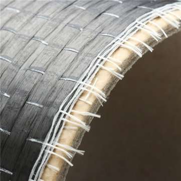 12K 200gsm 90 10cm Plain Weave Carbon Fiber Cloth Fabric