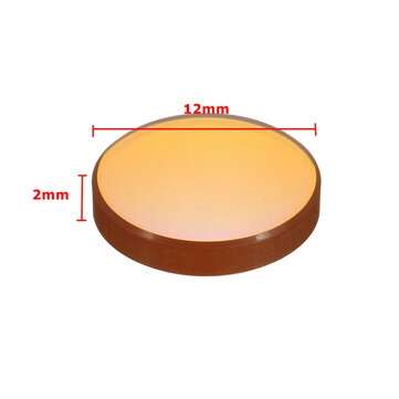 12mm Dia ZnSe Focus Lens for CO2 Laser Engraver/Cutter Cutting Machine FL 50.8mm/2"
