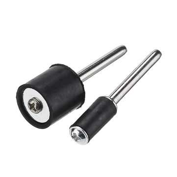 12pcs 1/8 Inch Shank Sanding Drum 12.7mm 6.3mm Rubber Mandrel Mini Drill Dremel Rotary Tool Accessor