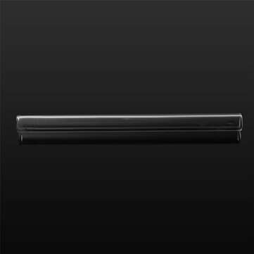12Pcs 125mm Clear Borosilicate Glass Tube Blowing Pyrex Test Tube OD 10mm 2.2mm Thick Wall
