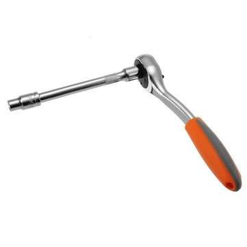 12pcs 1/4inch CR-V Metric Ratchet Wrench Socket Repair Tool Kit