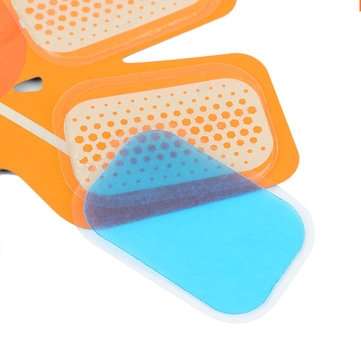 12PCS ABS Stimulator Gel Pads Replacement for Muscle Toner for Abdominal Workout Belt Muscle Trainer
