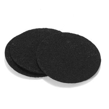 12Pcs Activated Carbon Adsorption Sponge Filters Kitchen Bin Compost Pad Sheet