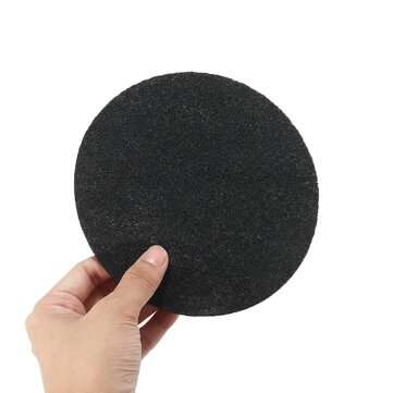 12Pcs Activated Carbon Adsorption Sponge Filters Kitchen Bin Compost Pad Sheet