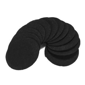 12Pcs Activated Carbon Adsorption Sponge Filters Kitchen Bin Compost Pad Sheet