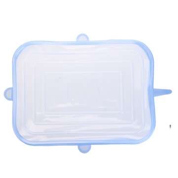 12PCS Food Storage Save Cover Reusable Silicone Stretch Lids Bowl Wraps Kitchen (TYPE: TYPEA)