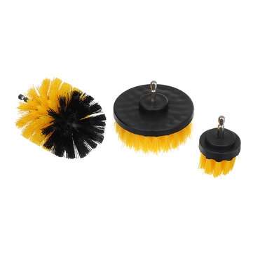12Pcs Electric Drill Cleaning Brush With Sponge And Extend Attachment Tile Grout Power Scrubber Tub