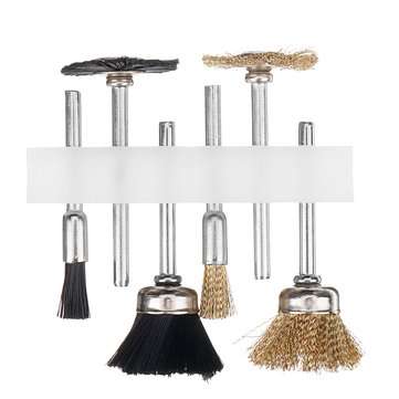 12Pcs Grinding Head Polishing Wheel Set  Rotary Brush Wire Wheel Brush Grinder Rotary Tool Accessori