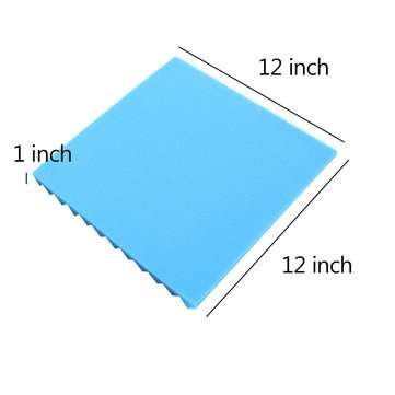 12PCS Soundproofing Foam Tiles Kits Black +Blue