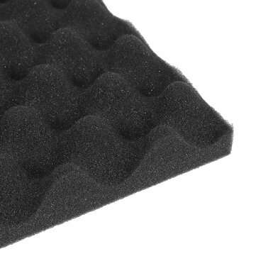 12Pcs Sound-Proof Foam Tile Acoustic Studio Board Set to Cover The Sound