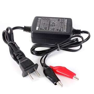 12V 1.25A Motorcycle ATV Smart & Compact Battery Charger Maintainer