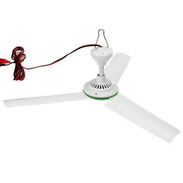 12V  Soalr ceiling Fan 3 Blade Ceiling Fan