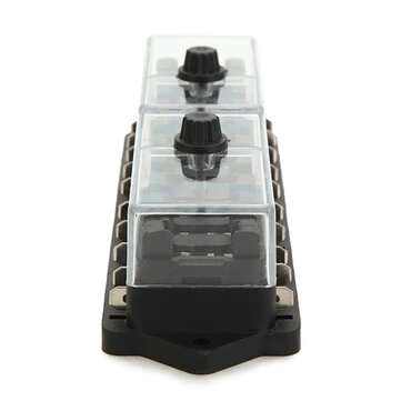12V 10 Way Car Truck Vehicle Automotive Blade Fuse Box Holder Circuit ATO ATC