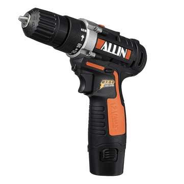 12V 1.5 Ah Lithium Battery Power Drill Cordless Electric Hand Drill Bit... (SIZE 3: (280)30X81X46CM)