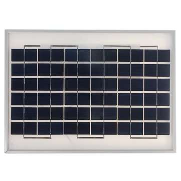 12V 10W 330 x 300 x 20mm Polycrystalline Solar Panel With 2M Cable