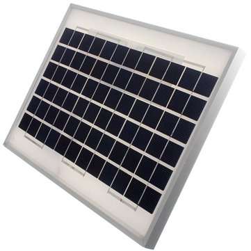 12V 10W 330 x 300 x 20mm Polycrystalline Solar Panel With 2M Cable