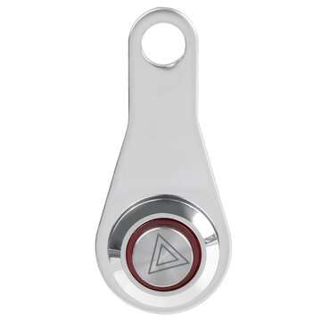 12V 10A Kill Start Motorcycle Button Switch Headlight Stainless Steel Red LED ON OFF Handlebar Adjus