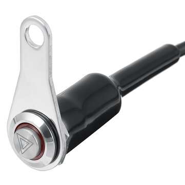 12V 10A Kill Start Motorcycle Button Switch Headlight Stainless Steel Red LED ON OFF Handlebar Adjus
