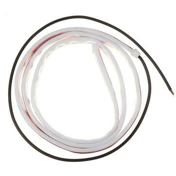 12V 120CM RGB LED Strip Lights Auto Flexible Waterproof Car Door Decoration Atmosphere Warning Strea