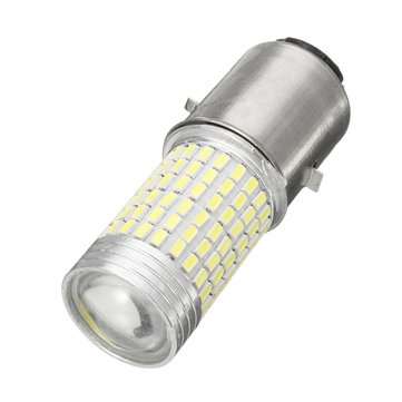 12V 1200lm Headlight Bulb High/Low Beam Led Lamp For Scooter/Moped/Motor Light 144SMD H6 BA20D