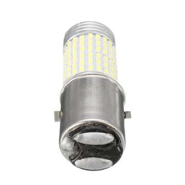12V 1200lm Headlight Bulb High/Low Beam Led Lamp For Scooter/Moped/Motor Light 144SMD H6 BA20D