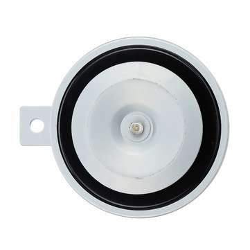 12V 115db Electric Tone Motorcycle Car Horn Super Loud Basin Type Iron Gray