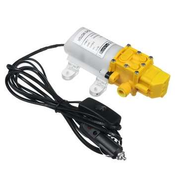 12V 120W Portable High Pressure Car Wash Spray Guns Foam Sprayer Washer Cleaner Water Pump