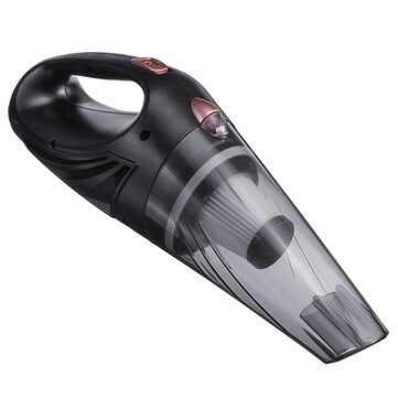12V 120W USB Cordless Car Vacuum Cleaner Handheld Wet Dry  Mini Hand Held For Auto... (COLOR: BLACK)