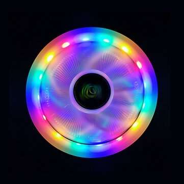 12V 12CM RGB PC Fan Silent Cooling Heat Sink For Computer Case CPU Cooler 3 Pin