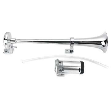 12V 150DB Single Trumpet Air Horn Compressor Kit For Car Truck Boat Van Train