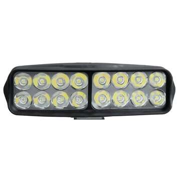 12V 16 LED Motorcycle Front Headlights Spotlight Shark Shape Driving Work Spot Light