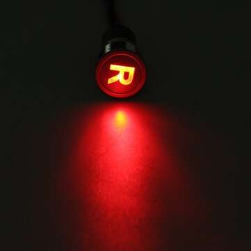 12V 16mm LED Dash Panel Warning Pilot Light Indicator (NO.: 025)