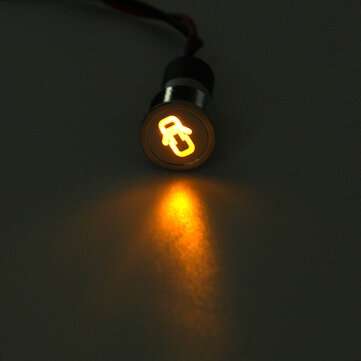 12V 16mm LED Dash Panel Warning Pilot Light Indicator (NO.: 019)
