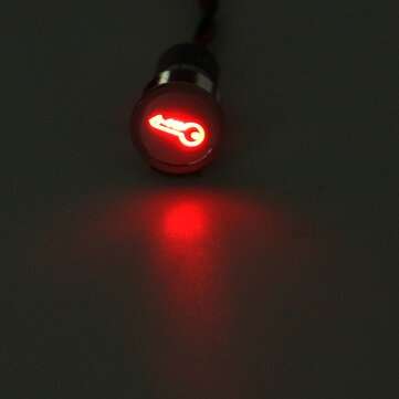 12V 16mm LED Dash Panel Warning Pilot Light Indicator (NO.: 030)