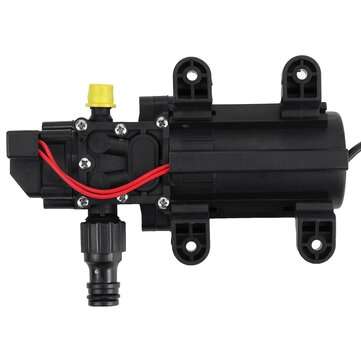 12V 200PSI High Pressure Diaphragm Self Priming Water Pump 10L/min 120W Car Washing Water Guns