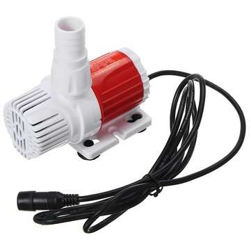 12V 20W Miniature DC Brushless Miniature Submersible Pump Computer Water Cooled Pump Fish Tank Rocke