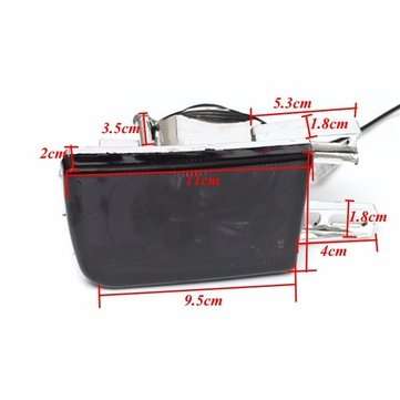 12V 21W Front Smoked Lens Fog Light Corner Signal Light for VW Golf Jetta Mk3