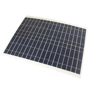 12V 20W 45CM x 35CM PolyCrystalline Solar Panel With Alligator Clip Wire