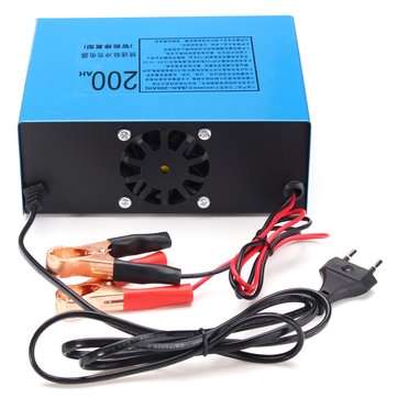 12V 24V 200AH 220W Car Motorcycle Battery Charger Pulse For Lead Acid Lithium Battery