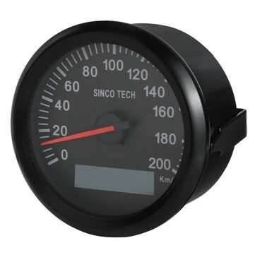 12V 24V 85mm 200Km/h Car GPS Speedometer Odometer Speed Gauge 7 Color Waterproof Marine Boat Univers