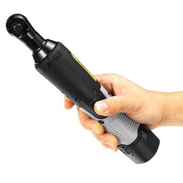 12V 3/8" Cordless Electric Ratchet Wrench Tool Set with Battery & Charger Kit 32NM 1300m