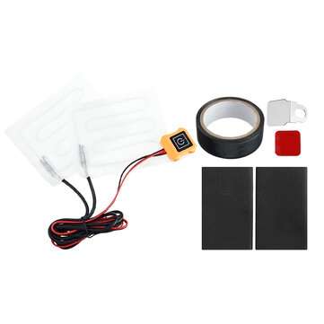12V 3 Gear  Electric Heating Handle Grip Pads Temperature Adjustment Motorcycle Modification Accesso