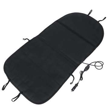 12V 30W Polyester Car Front Seat Heated Cushion Seat Warmer Winter Household Cover Electric Mat