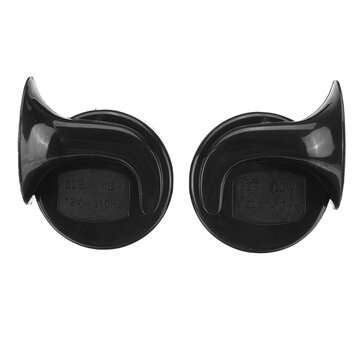12V 300dB Dual Tone Air Snail Horns Loud Siren For Car Van Motorcycle Universal