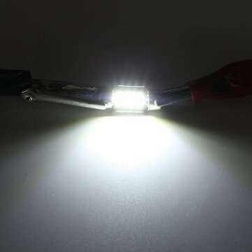 12V 31mm 7020 4SMD LED Boat Car Interior Dome Light Bulb White 6000K-6500K Universal